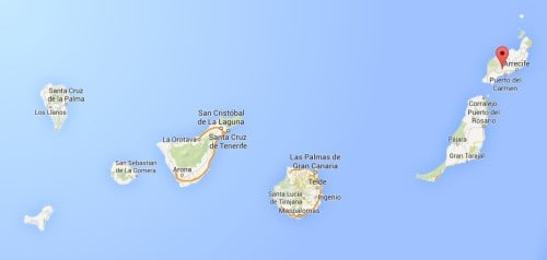 najvzhodnejši kanarski otok