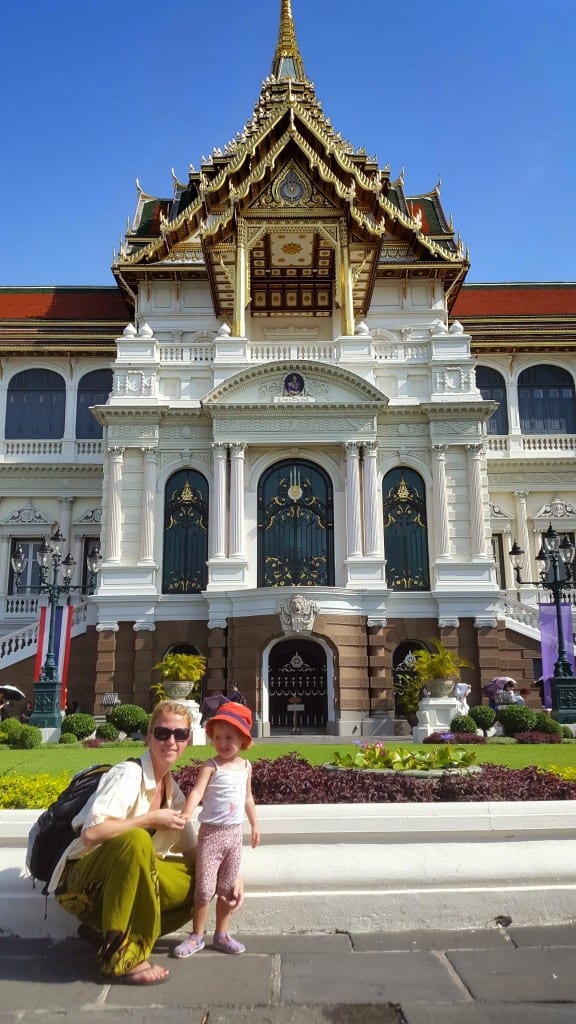 Pred Kraljevo palačo (Bangkok, Tajska)