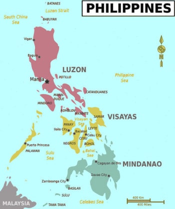 2. Filipini - Visayas regija