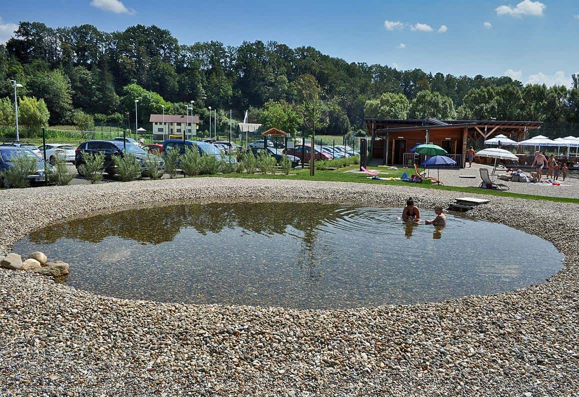 Otroški bazen v parku, Radlje pri Dravi