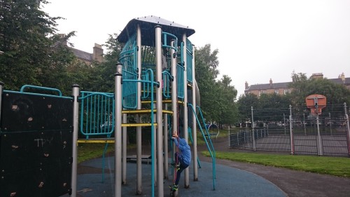 Otroško, športno igrišče v Edinburgu, Škotska