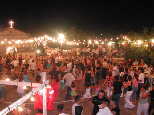 Lokalno žegnanje oz. Panagiri (Zakintos, Grčija)