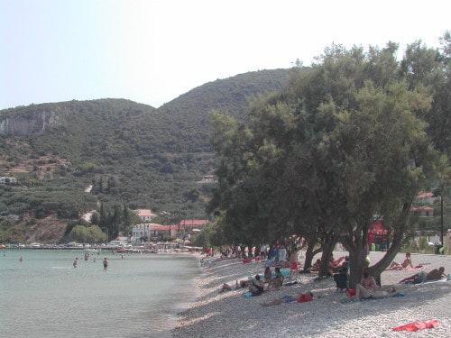 Plaža Keri - ena redkih z nekaj naravne sence (Zakintos, Grčija)